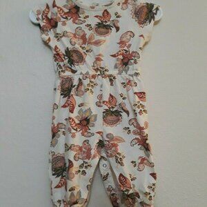 Old Navy Kids Floral Jumpsuit